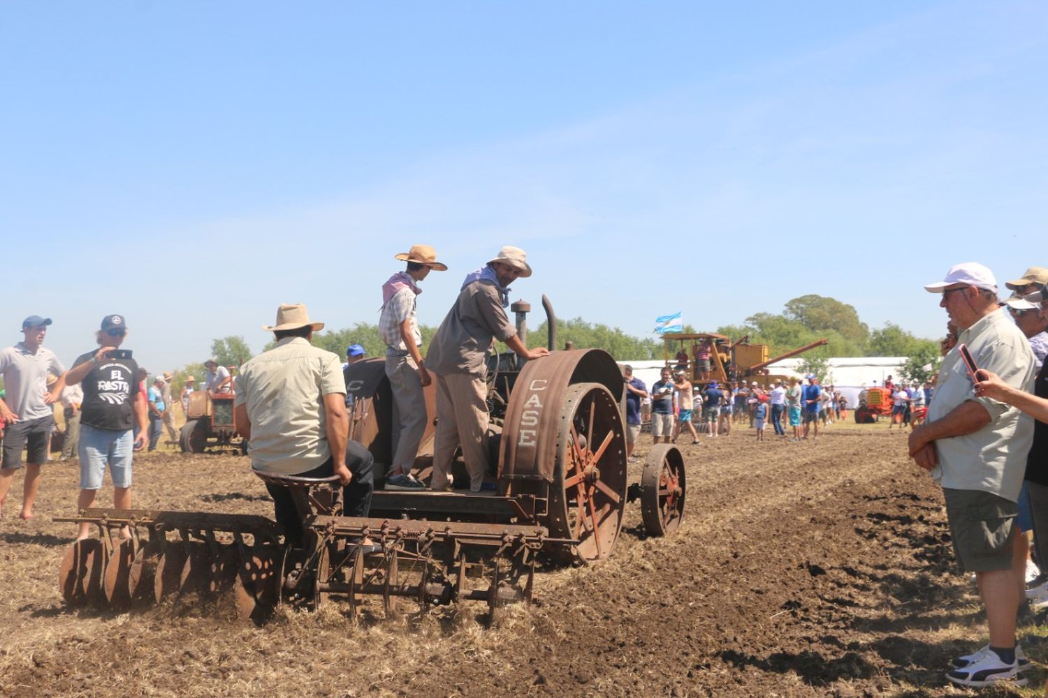 Se realizó la XXIII Fiesta de Nacional de la Trilla Tradicional en Santa Anita