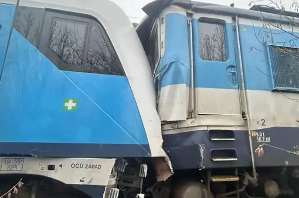 Choque de trenes