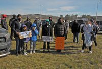 Padres de alumnos rurales se manifestaron por la falta de transporte