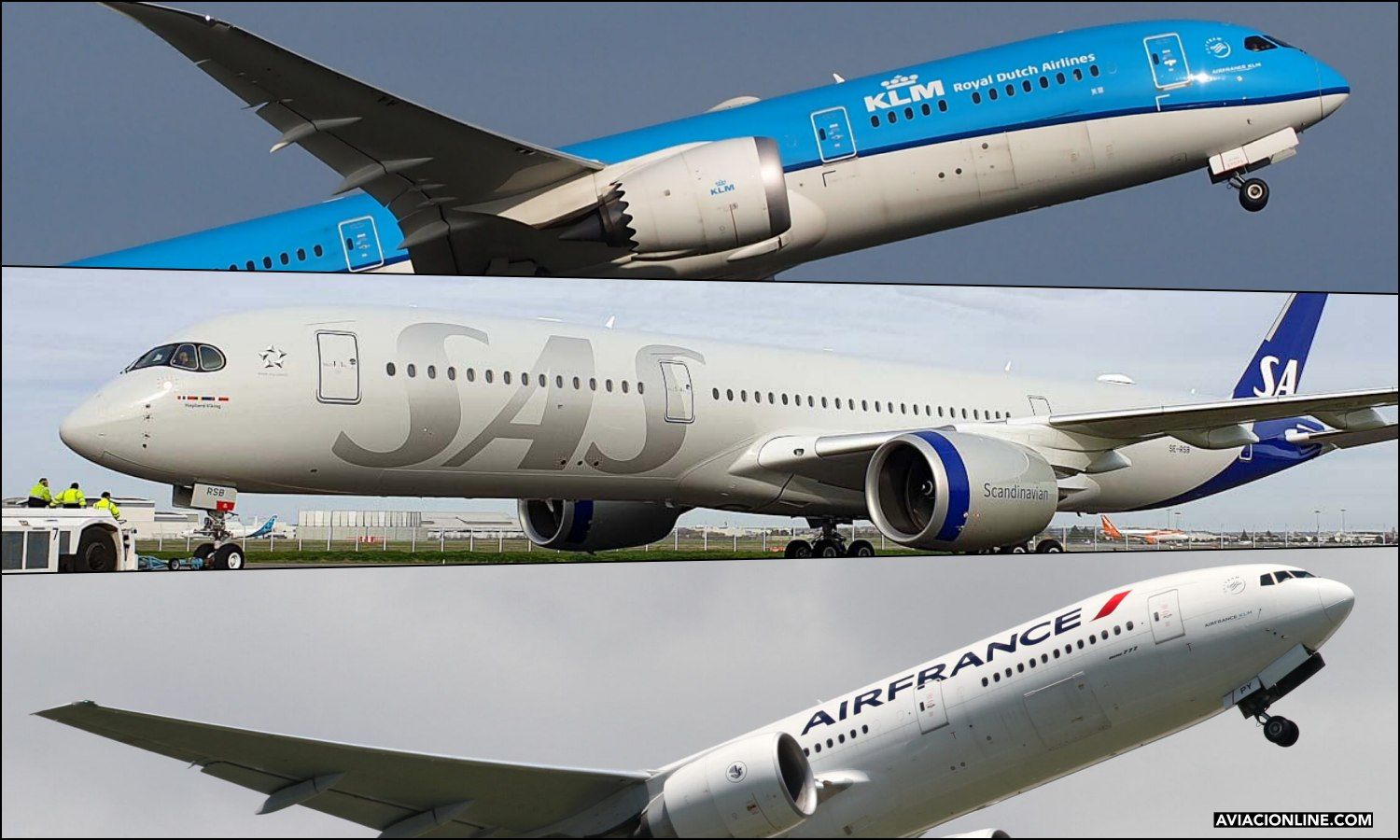 Air France-KLM y SAS firman acuerdos de código compartido e interlínea