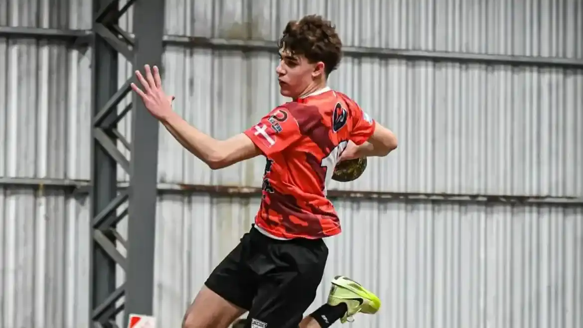 Demian Goñi jugará la Copa Internacional Mejillones de Beach Handball Sub-17