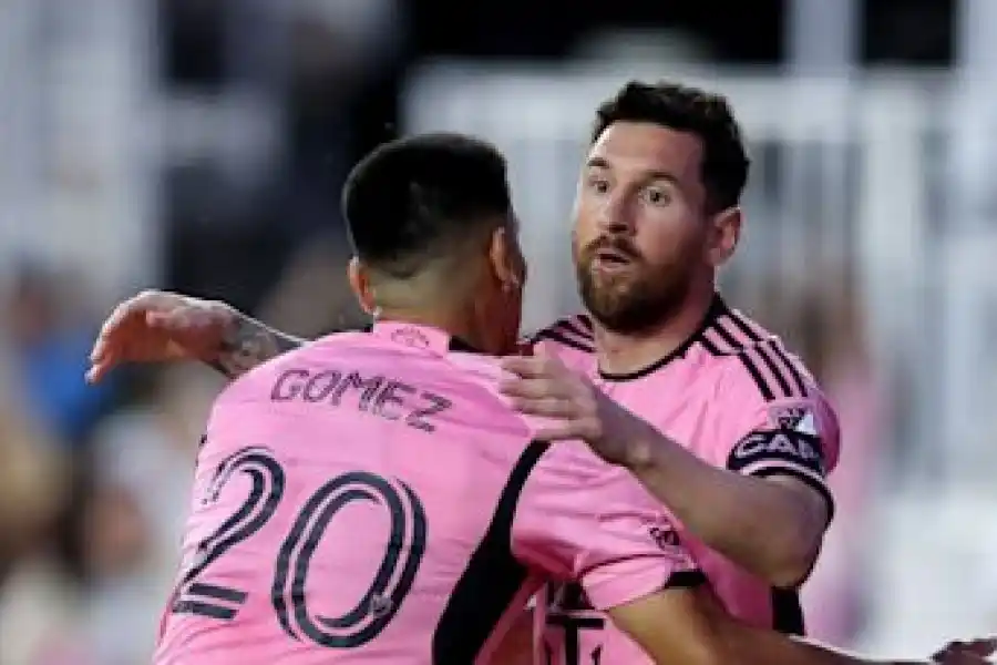 Inter de Miami ganó con dos goles de Messi