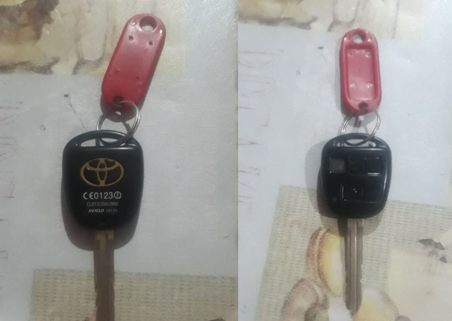 Llaves encontradas en Obligado y Boulevard Moreno
