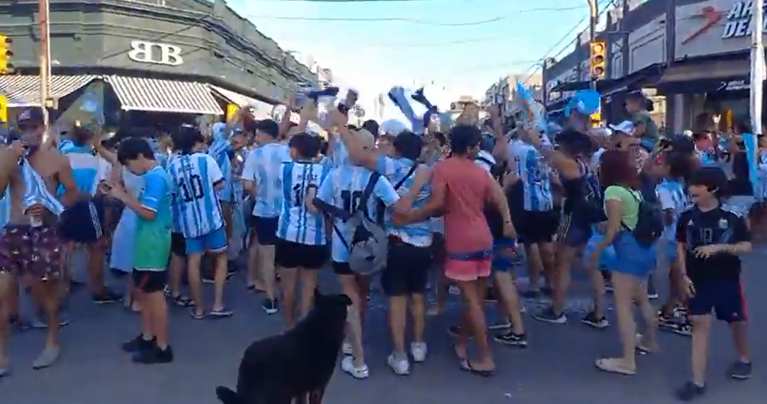 Argentina le ganó a Croacia y juega la final del Mundial Qatar 2022: festejos en San Pedro y en todo el país