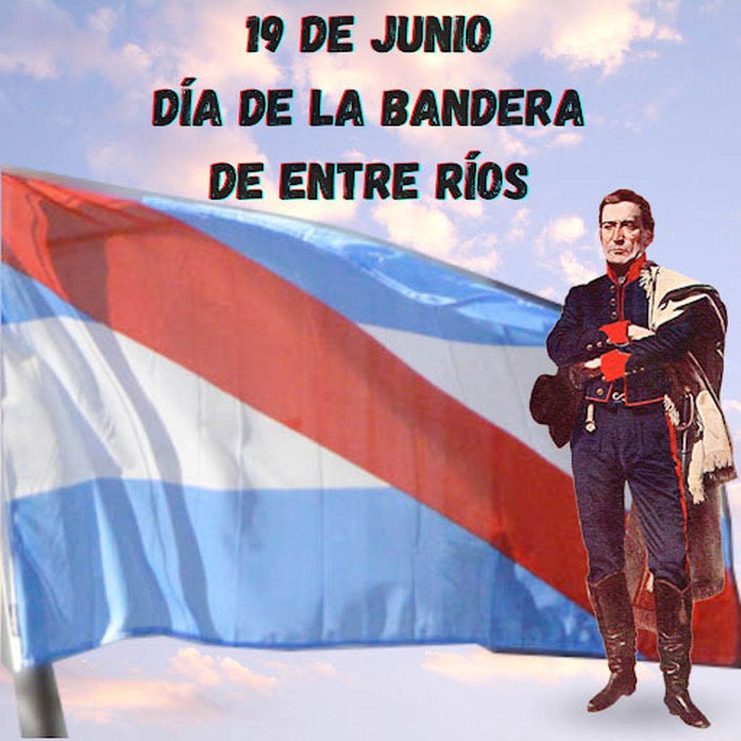 Se celebrará el Día de la Bandera de Entre Ríos en la Plaza Mansilla