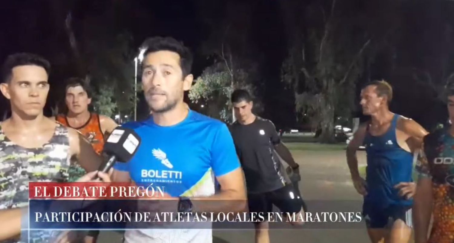 PARTICIPACIÓN DE ATLETAS LOCALES EN MARATONES