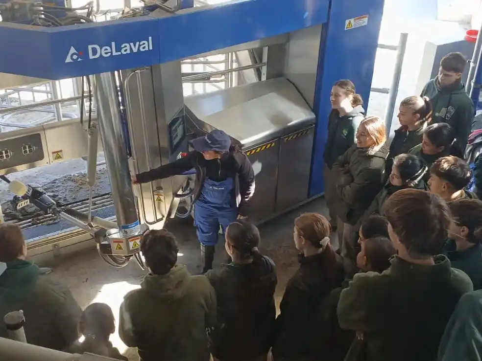 Tambo robotizado de última generación que será clave para la capacitación del alumnado. Foto: CAR