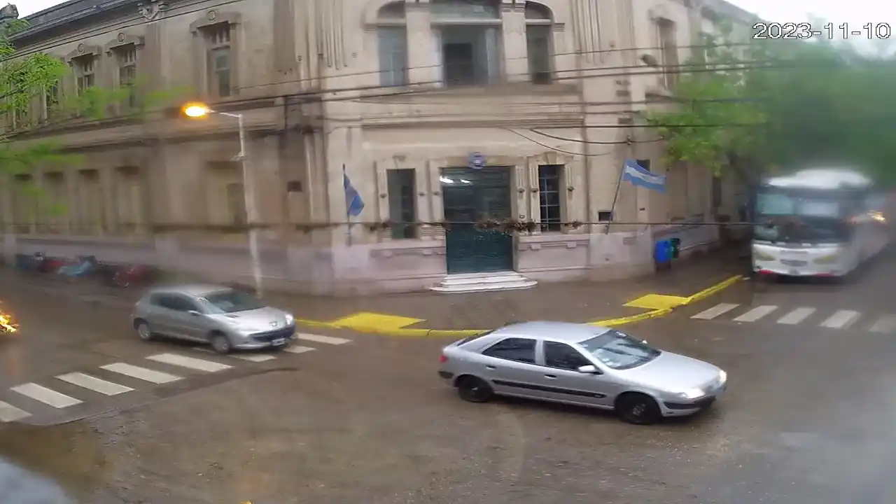 La alerta meteorológica es naranja y por “lluvias de intensidad fuerte”