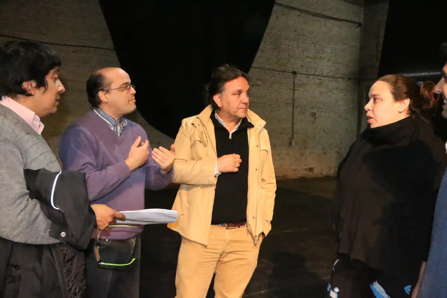 Ensayos y preparativos para el debate de los candidatos a Intendente 