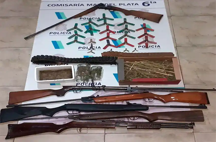 Amenazó de muerte a su ex: tras la denuncia allanan la casa y encuentran un arsenal