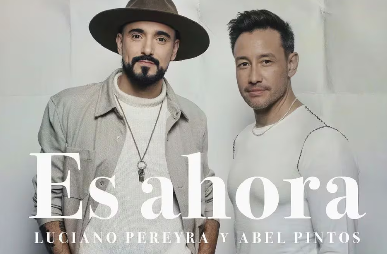 «Es ahora»: Abel Pintos y Luciano Pereyra estrenaron la canción que produjeron en conjunto