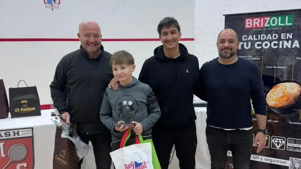 Felipe Decker, subcampeón en sexta categoría