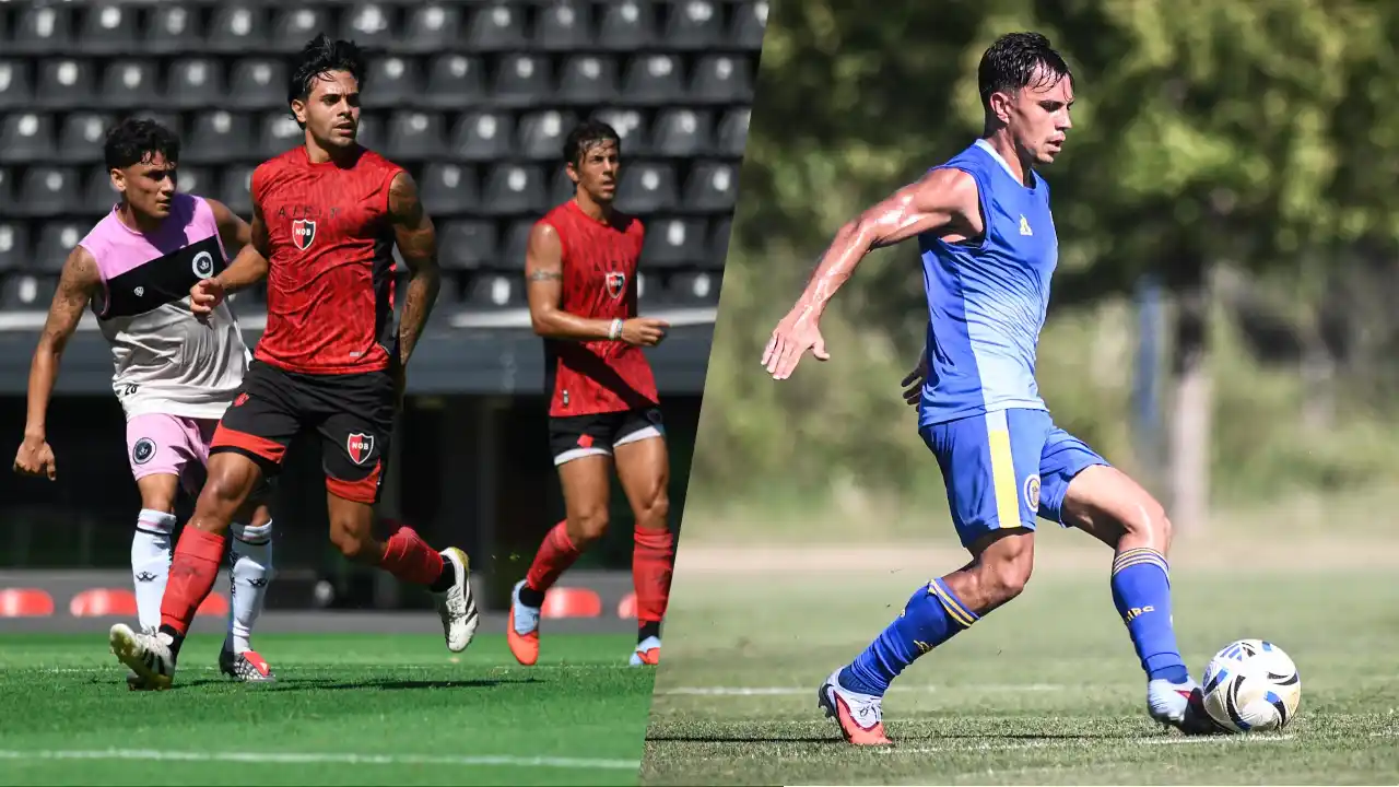 Newell's y Central disputaron amistosos a una semana del comienzo del torneo Apertura