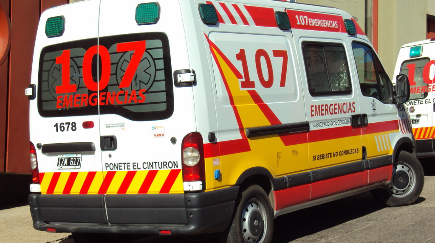 Luciano Gabriel Fraire fue trasladado por el 107 de urgencia