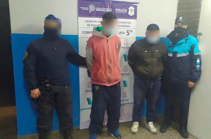 Los atrapan cuando robaban cables en el barrio Cerrito Sur