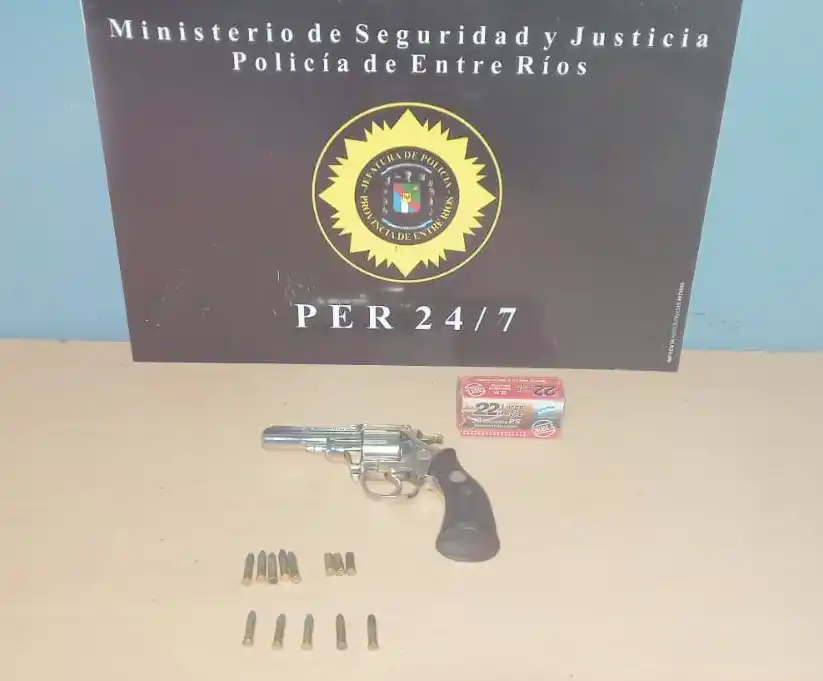 Aprehendido por violencia de género y tenencia ilegal de arma de fuego