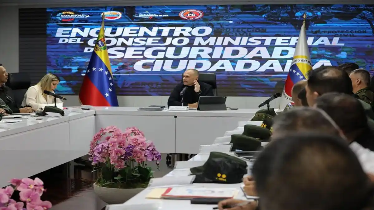 REPORTAN DISMINUCIÓN de la delincuencia en el país de 21,3% en comparación con el 2023