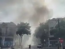 Incendio en un conventillo de La Boca.