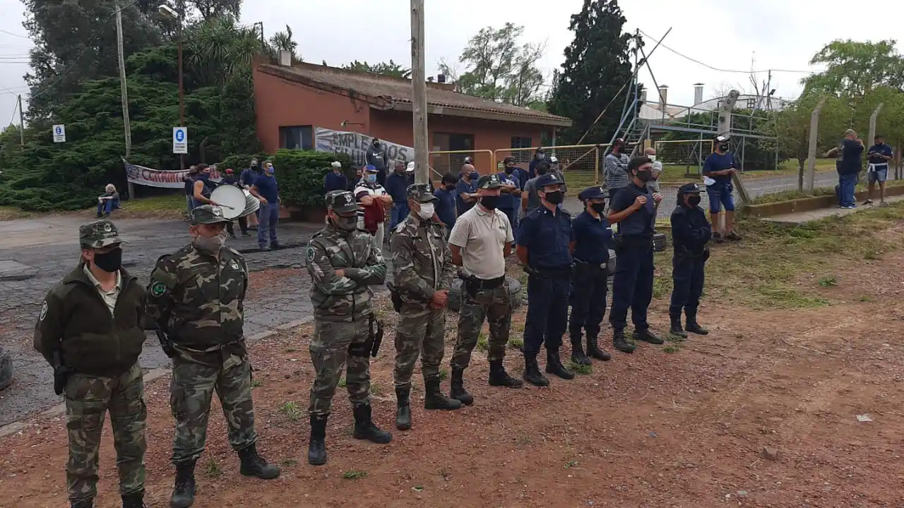 "La Policía está para garantizar la paz social", aseguraron los delegados de Loimar