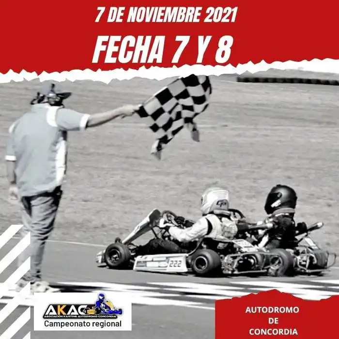 Etapa de definición en  el karting de Concordia