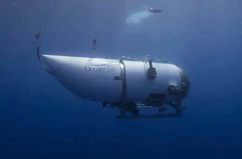 Detectaron «sonidos de golpes» en la búsqueda del submarino que exploraba restos del Titanic