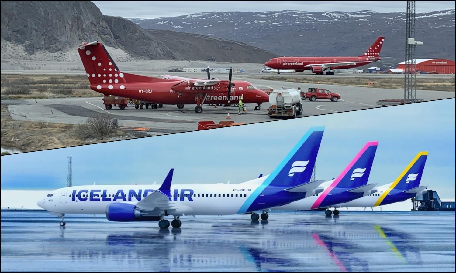 Alianza helada: Icelandair y Air Greenland potencian su cooperación