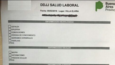Provincia quiere saber si sus empleadas "defecan", "abortan" y si tienen "flujos vaginales"