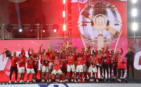 Con Otamendi y Di María, Benfica obtuvo otro título