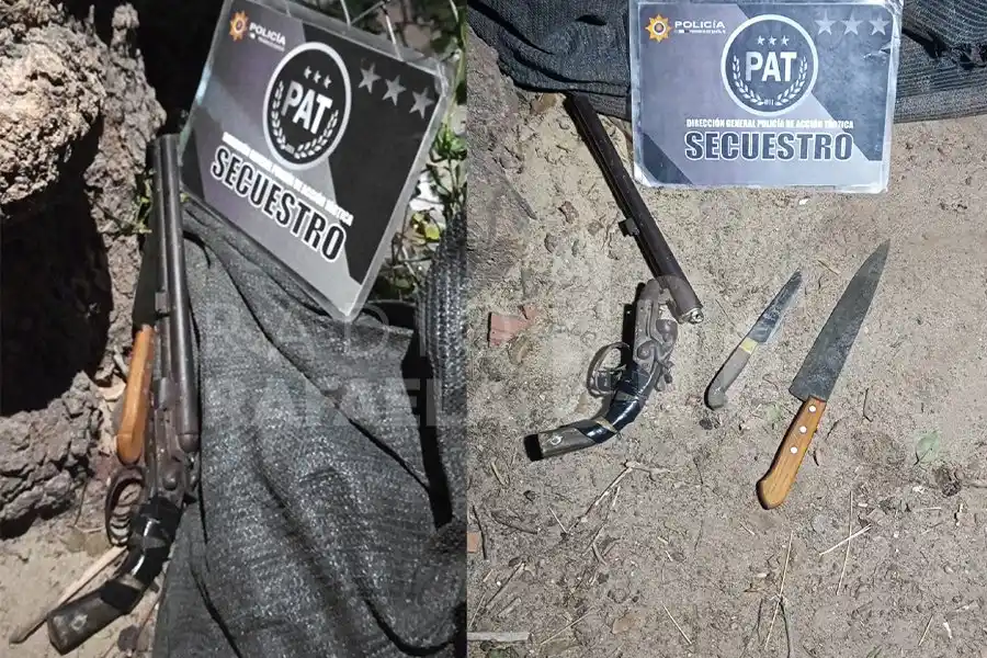 Habría golpeado a su pareja y amenazada a un testigo con un arma: quedó detenido