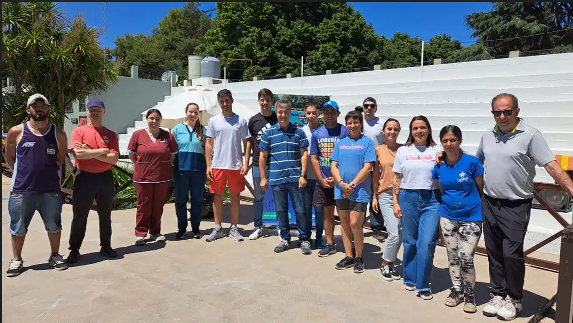 Acto central. Para poner en marcha las actividades deportivas
