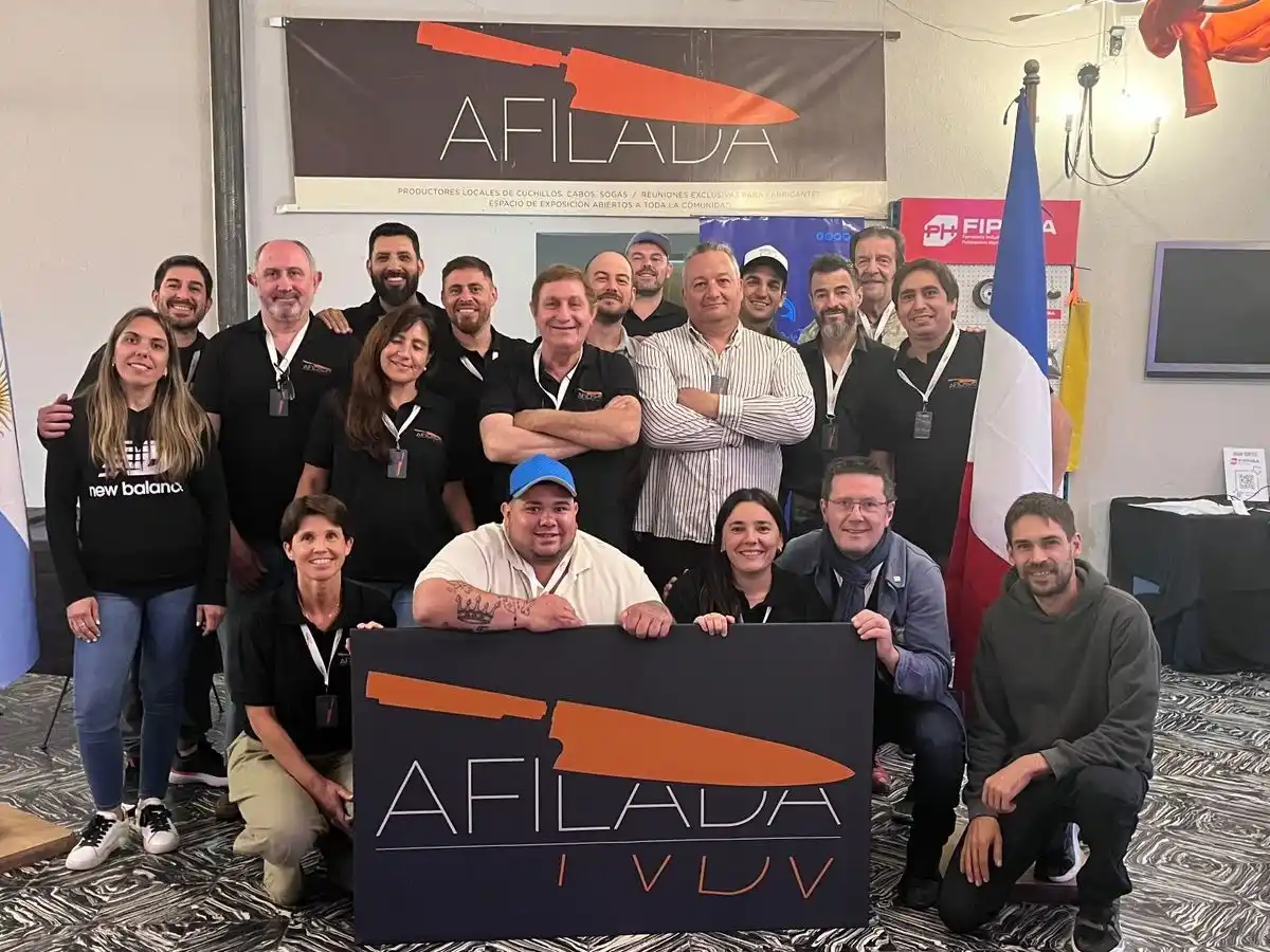Los cuchilleros Tandil y los invitados internacionales de la cuarta edición de Afilada.