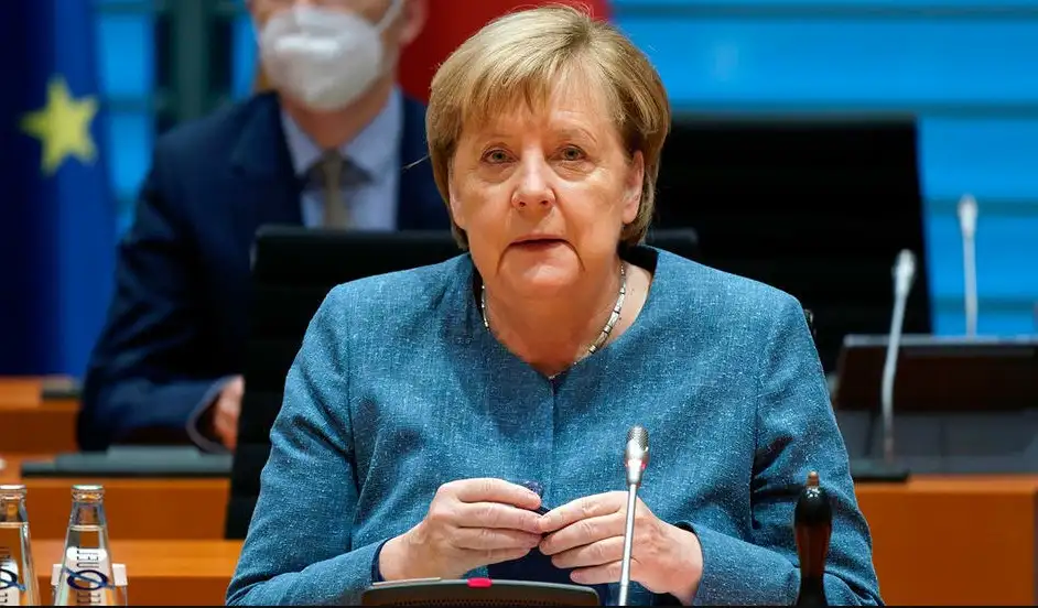 Angela Merkel.