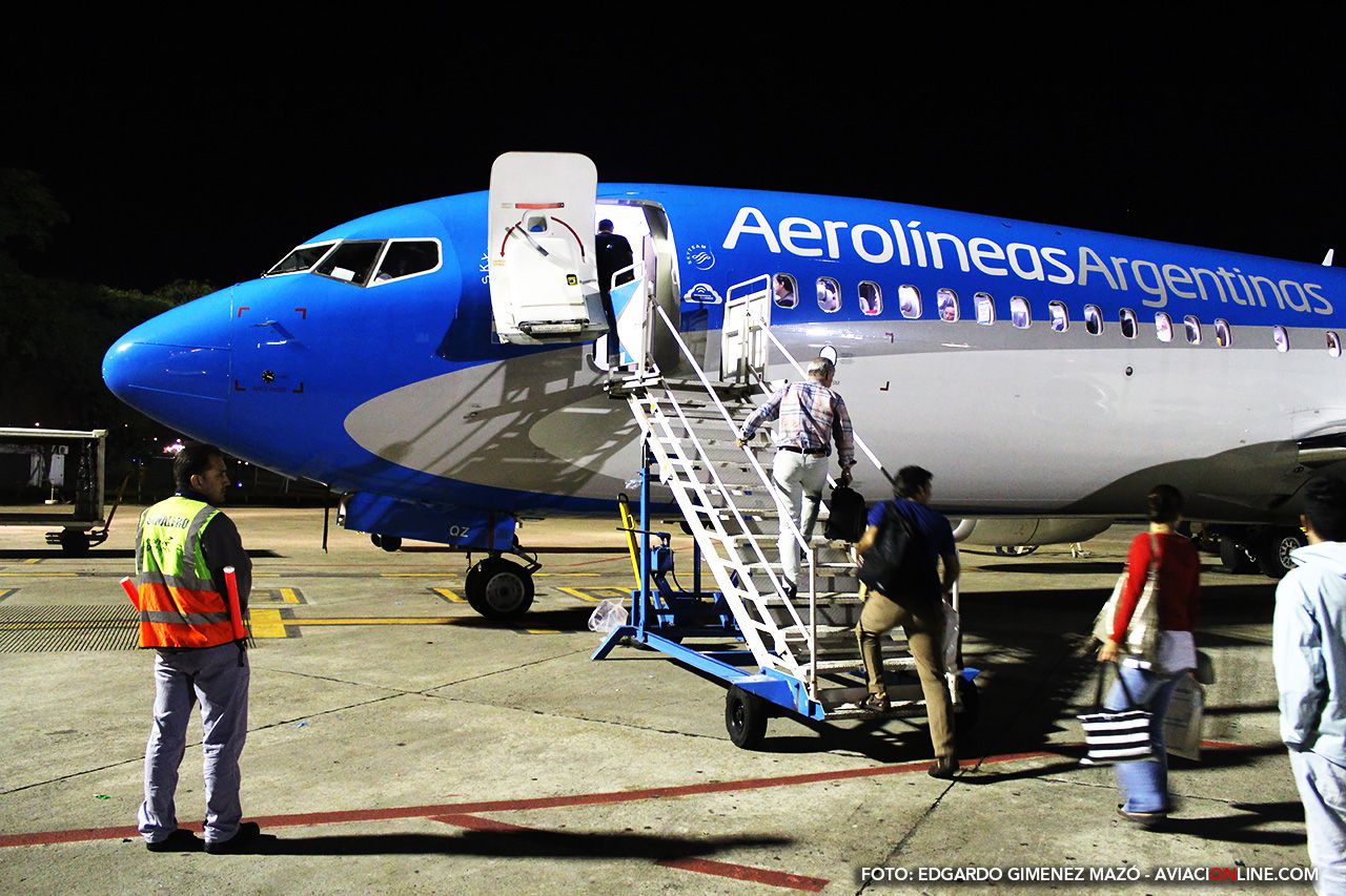 Tráfico de pasajeros de Aerolíneas Argentinas creció 17% durante junio