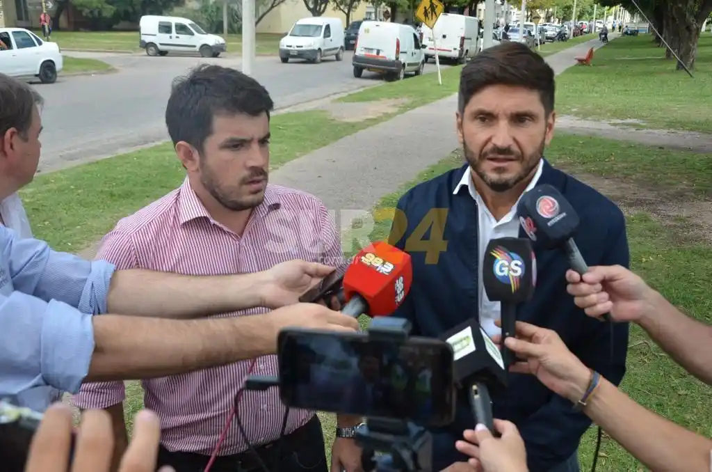 Pullaro destacó la decisión de Chiarella de avanzar en obras con fondos propios