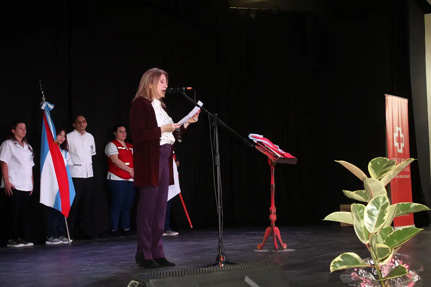 La Cruz Roja celebró su “Día” y los 25 años del Instituto Superior D-79