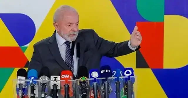 Lula sigue acusando a Israel. Fotografía @LulaOficial . Noticias Argentinas