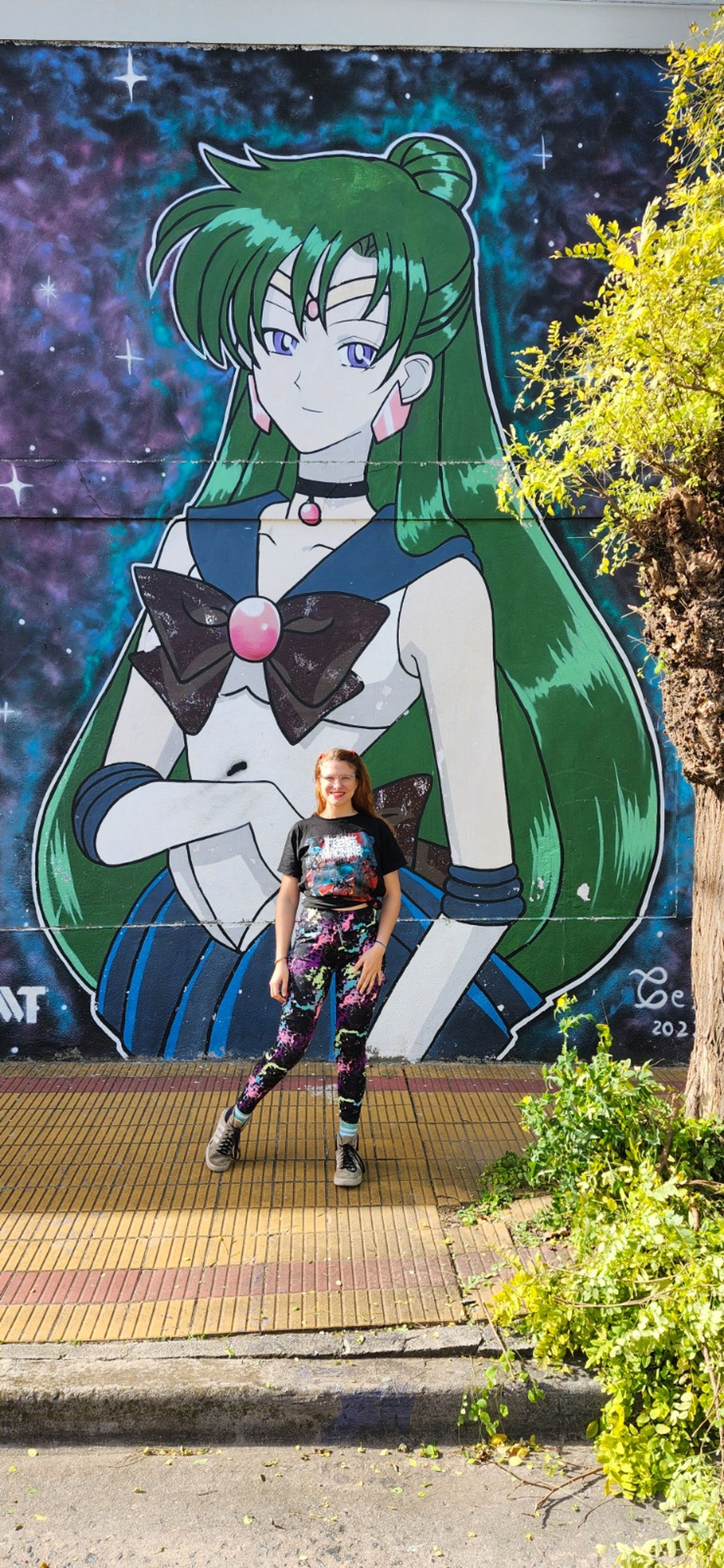 Mural "Sailor Pluto" de CEB