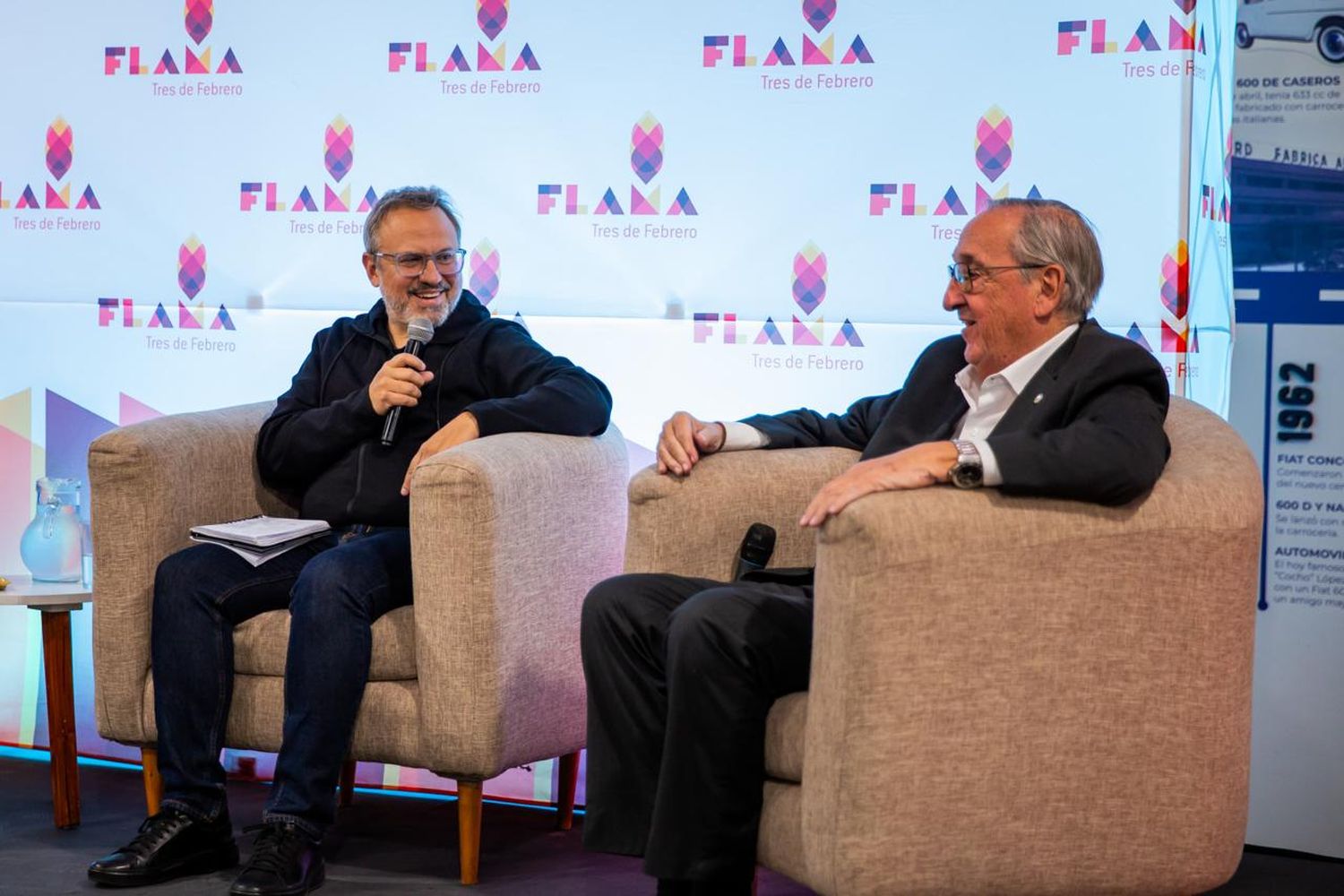 Lunghi participó del lanzamiento de FLAMA Tres de Febrero