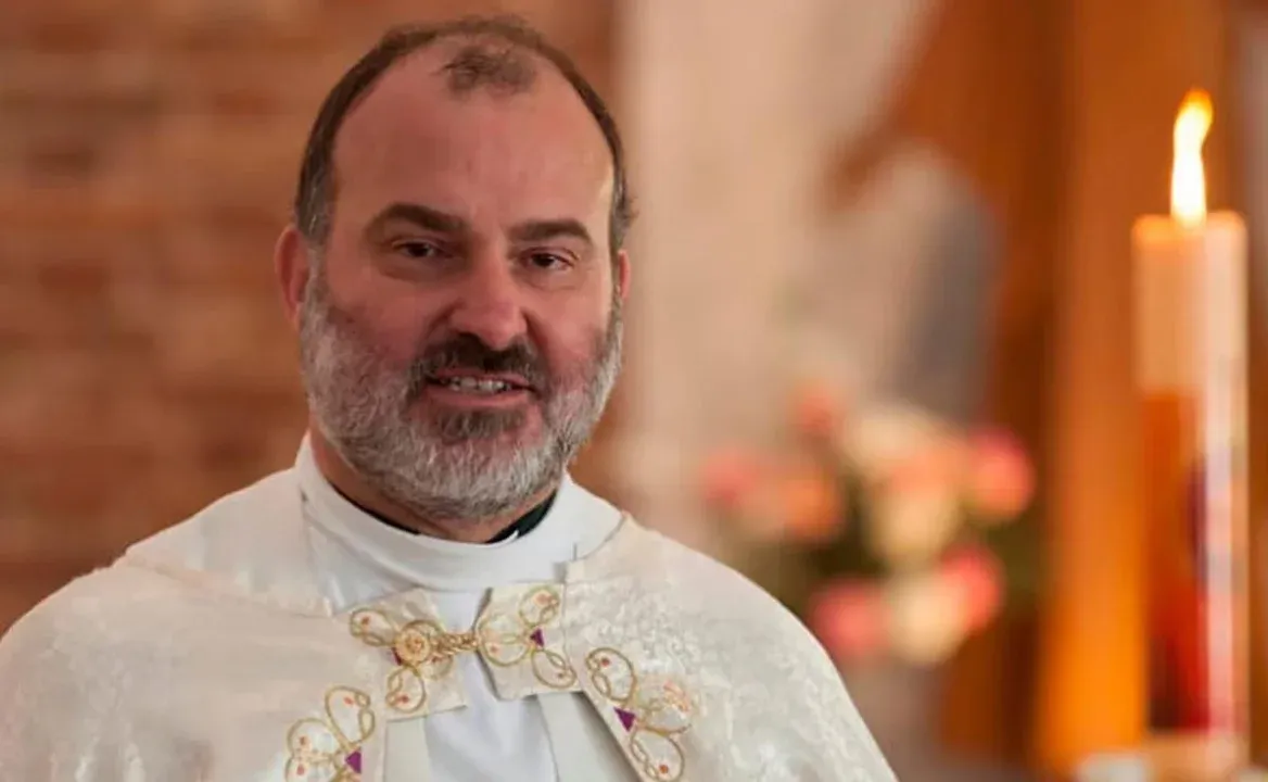 El sacerdote Patricio Cruz Viale,