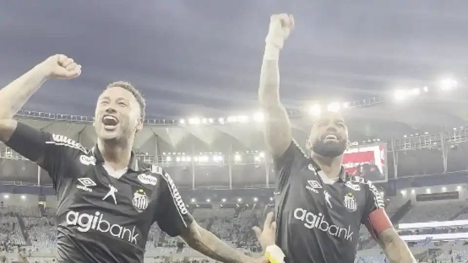 Santos vence al Fluminense en el Maracaná con una destacada actuación de Neymar y Gabriel Barbosa