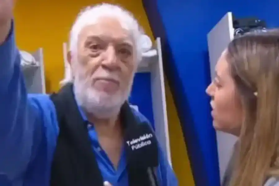 VIDEO | Basile echó a la periodista Sofia Martínez del vestuario de Boca: "No podés entrar acá"