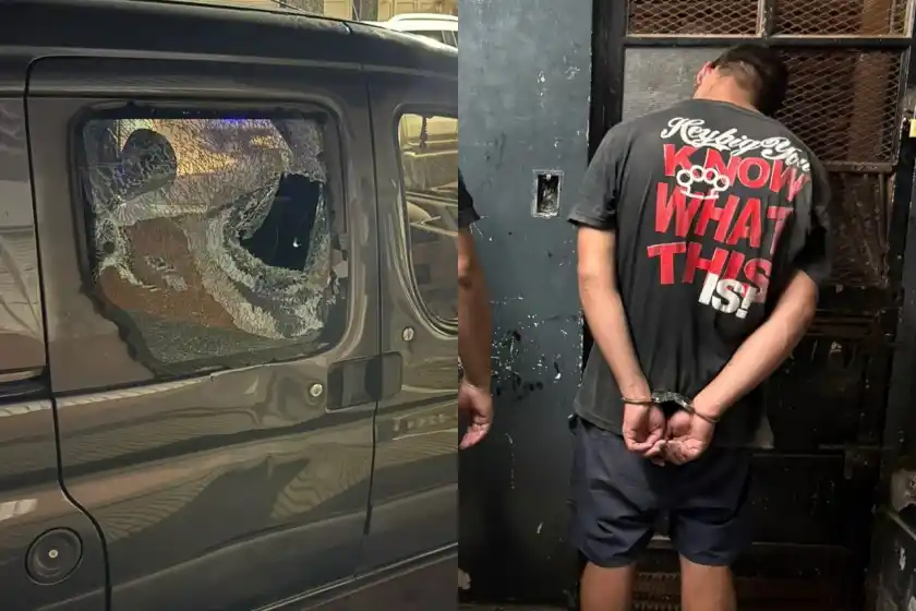 Delincuente detenidos.