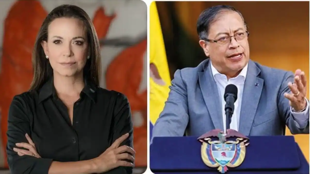 María Corina a Petro: «Para un presidente de Colombia no hay prioridad mayor que la resolución del conflicto en Venezuela»