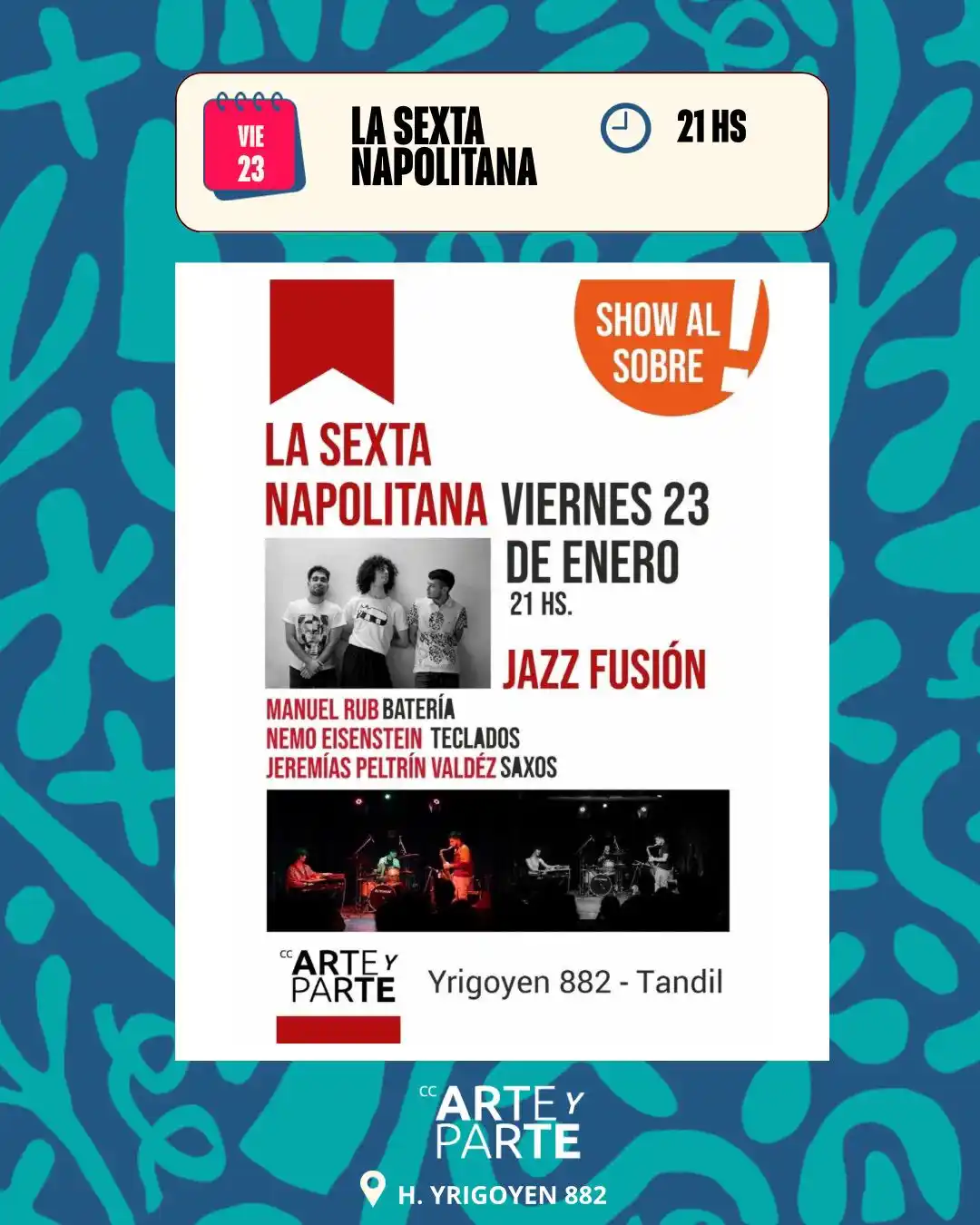 agenda cultural 23 al 25 de enero (2)