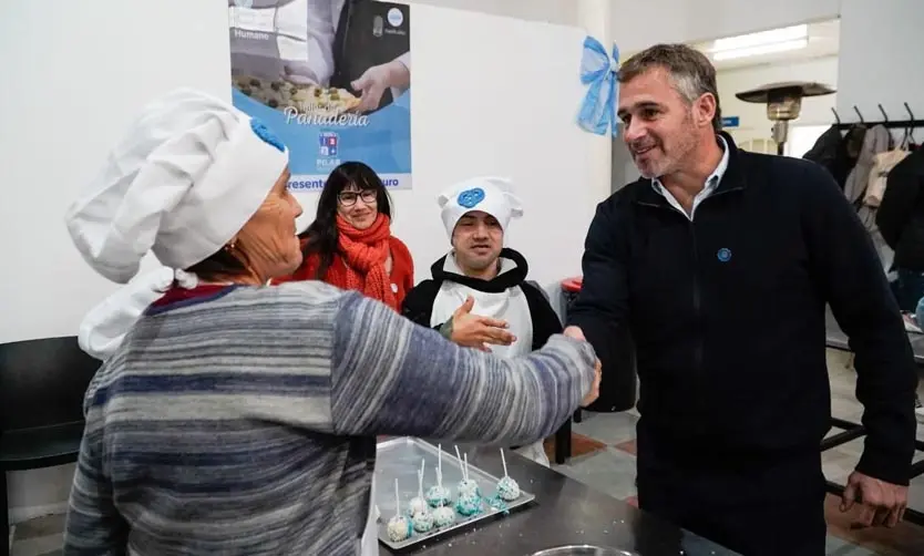 Achával compartió talleres patrios con vecinos de Lagomarsino