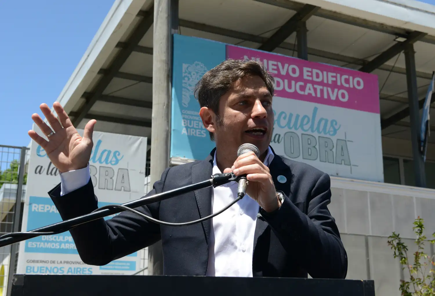 Axel Kicillof en Tandil.