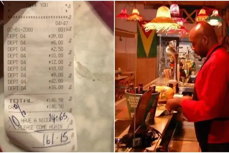 Cenó en un restaurante de Barcelona y se indignó con un detalle que encontró en el ticket: “Mentirosos”