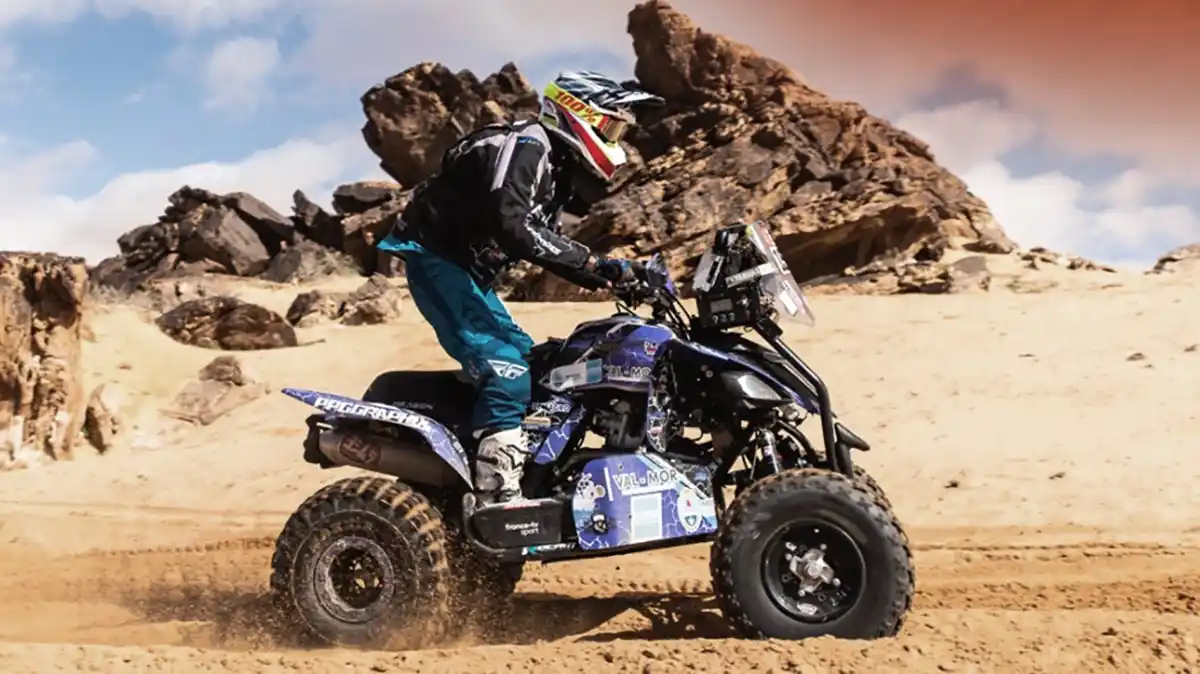 Dos argentinos mandan en la categoría quads