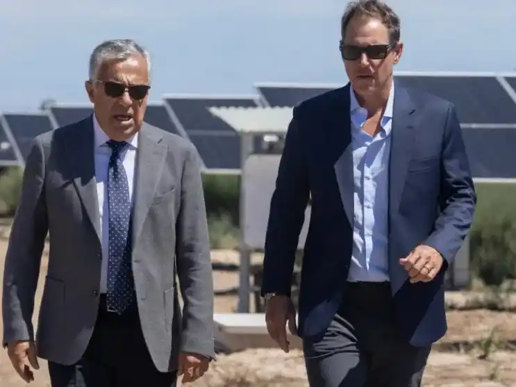 “Estaríamos hablando de una inversión de más de 300 millones de dólares, con lo cual claramente encuadraría dentro del marco del RIGI”, anticipó Jorge Brito.