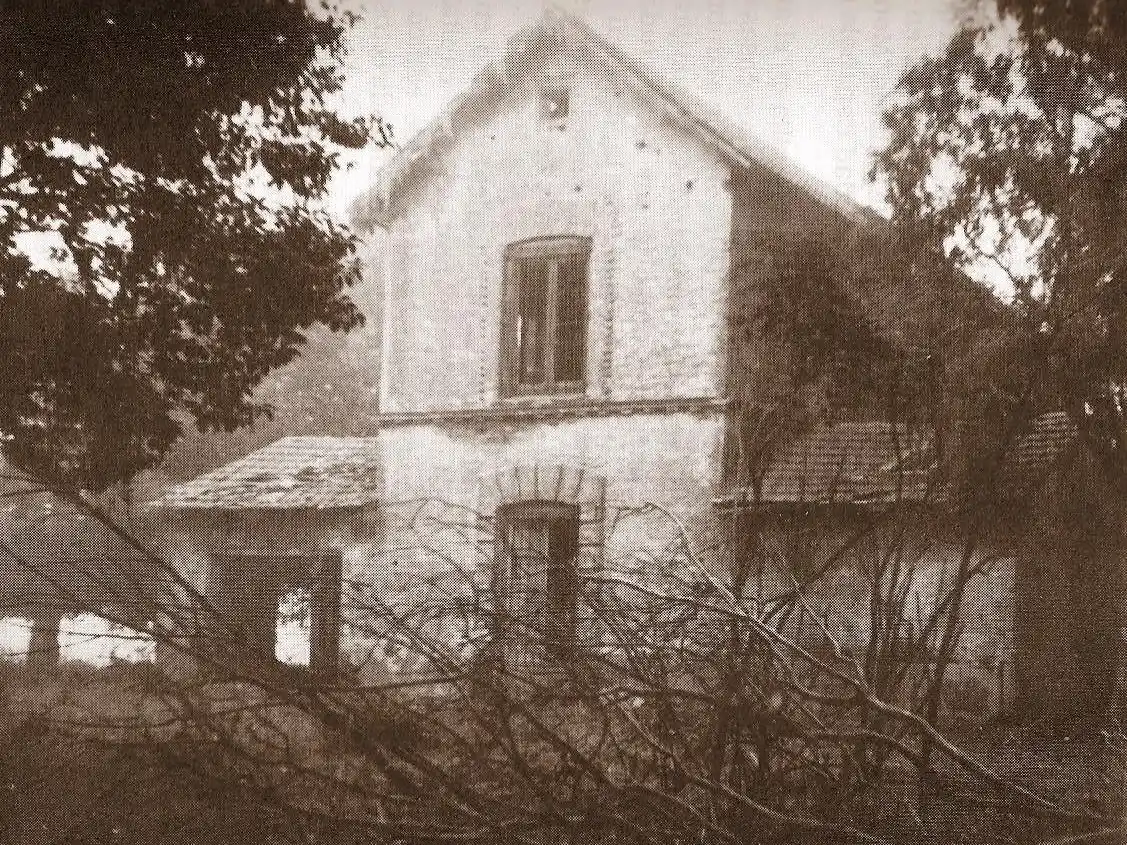 La casa de la estancia Santa Rosa, primera edificación de los Campos del Venado Tuerto, donde residió la familia Turner. Foto: Gentileza